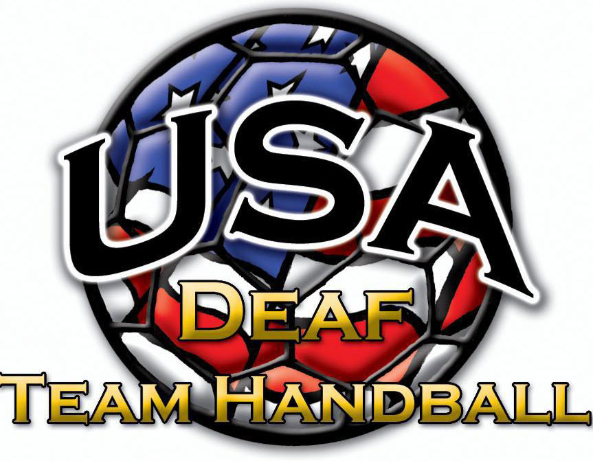 Logo: USA Deaf Team Handball